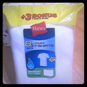 Hanes Boys XL Tagless T-shirts 18-20